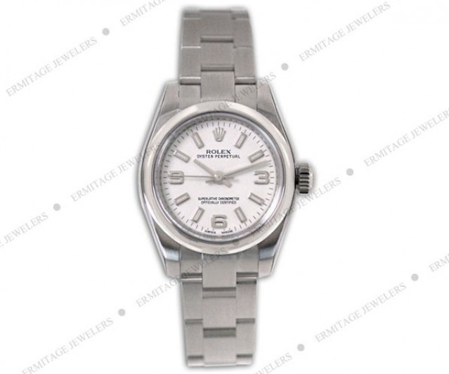 Pre-Owned Steel Rolex Oyster Perpetual 176200 Year 2013